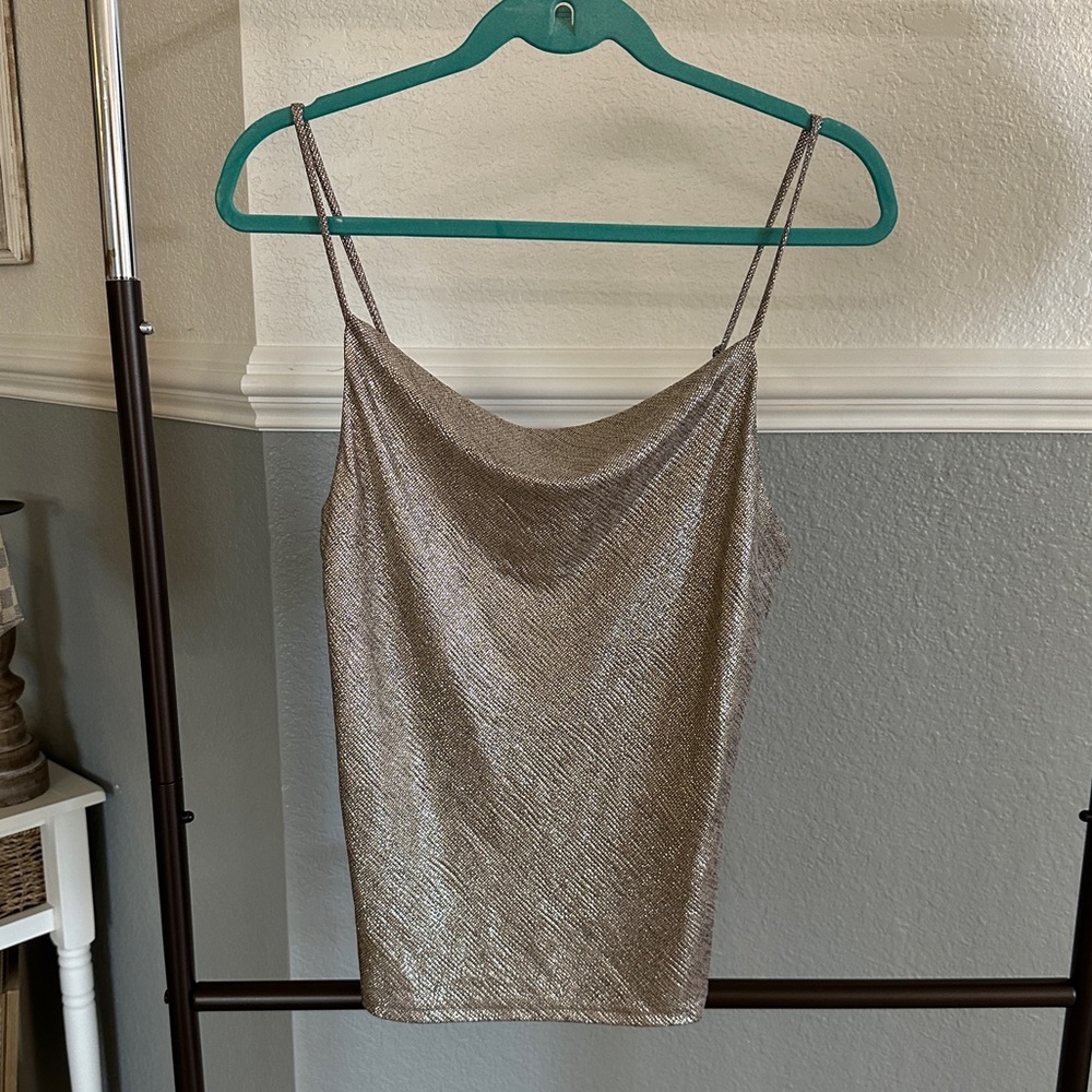 Cute Gold Blouse